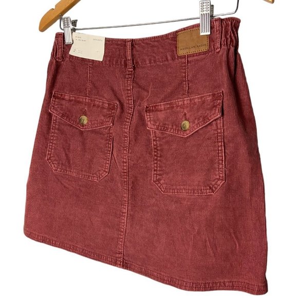 American Eagle High Waisted Corduroy Mini Skirt - Picture 8 of 11